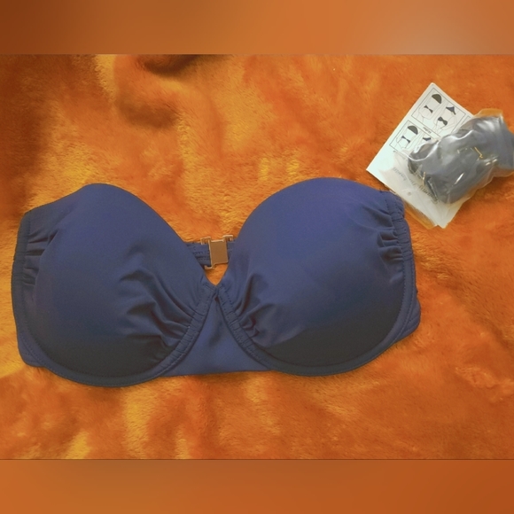 Tommy Bahama Pearl Solids Underwire   Removable 4 Way Straps 32C - Picture 3 of 8